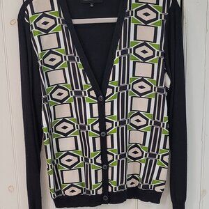 Jones New York Rare Funky Cardigan